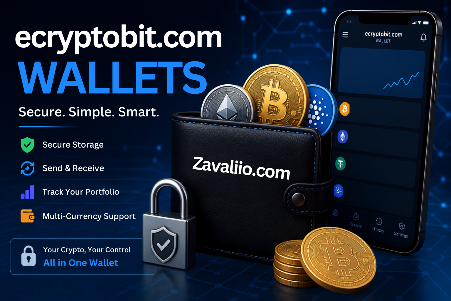 Ecryptobit.com Wallets